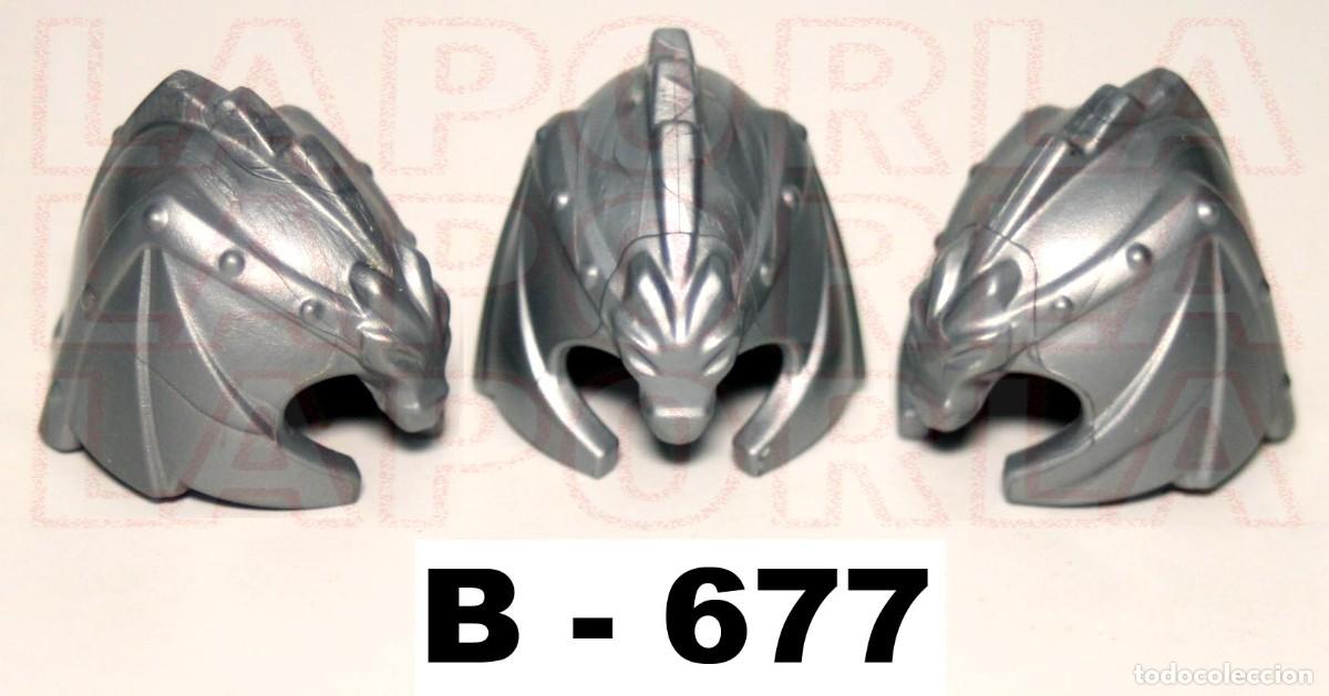 Playmobil: PLAYMOBIL 3 CASCOS MEDIEVALES - CABALLERO SOLDADO (B-677)