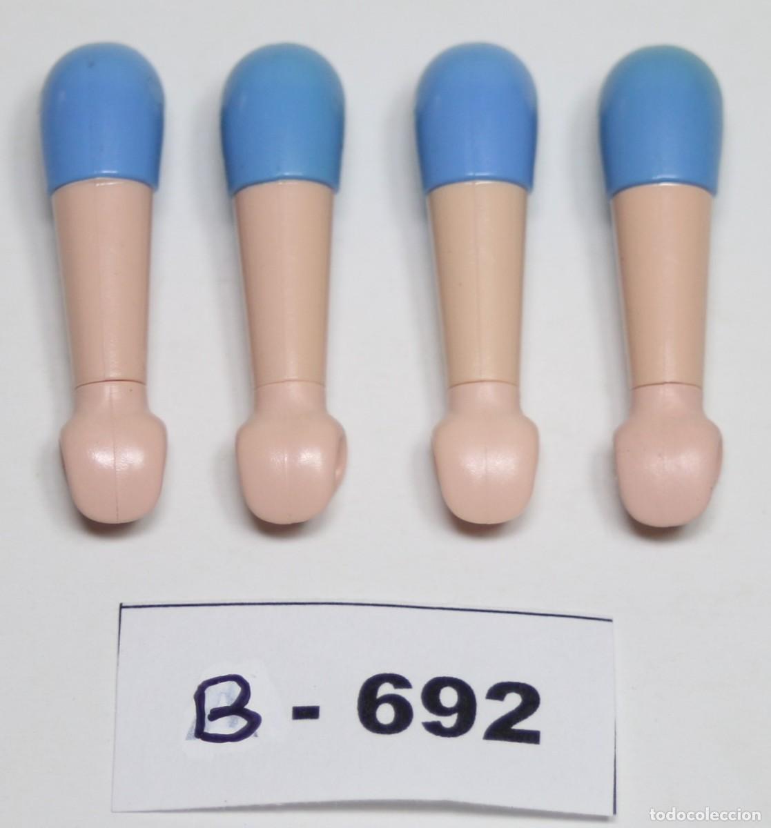 Playmobil: PLAYMOBIL 4 BRAZOS MANGA CORTA AZUL CLARO (B-692)