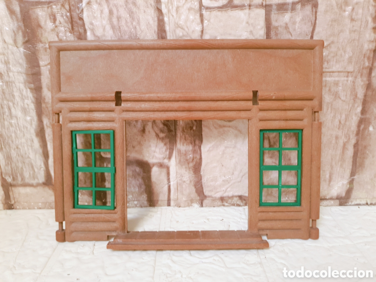 Playmobil: PLAYMOBIL PARED PUERTA ENTRADA VENTANAS FUERTE FORT RANDALL 3419 3429 CASA CUARTEL HEADQUARTERS