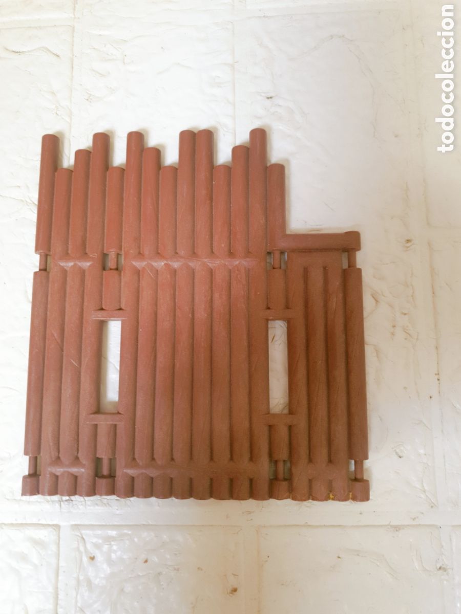 Playmobil: PLAYMOBIL PARED EMPALIZADA MURO CASA CUART FUERTE FORT UNION RANDALL GLORY BRAVO 3419 3420 3773 3806