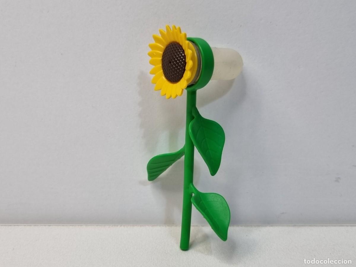 Playmobil: Playmobil 4238 Pieza Planta Girasol Chorro Agua Payaso Broma Circo