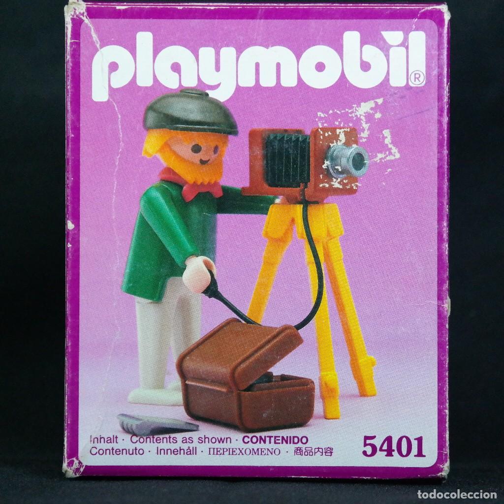 Playmobil: Playmobil fotografo victoriano ref.5401 con caja k☼