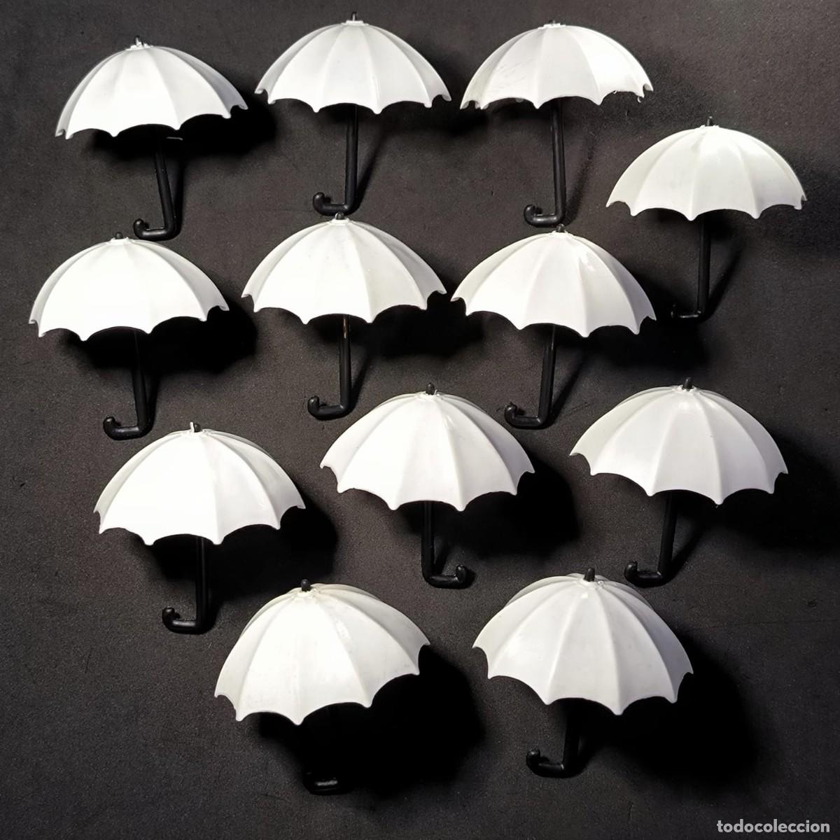 Playmobil: Playmobil paraguas blancos ☼