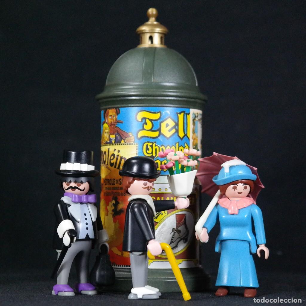 Playmobil: Playmobil Kiosco victoriano con 3 figuras 5350 k☼