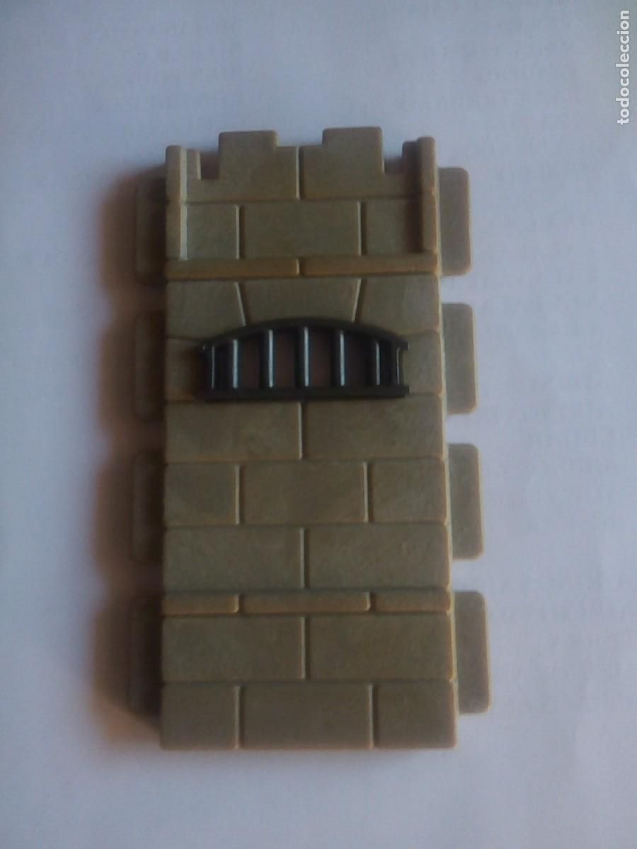 Playmobil: PLAYMOBIL PARED REJA CARCEL PRISION MAZMORRA CASTILLO MEDIEVAL PIRATA