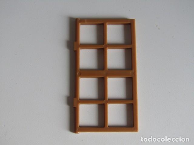 Playmobil: DIFICIL VENTANA MARRON PEQUE&Ntilde;A PARA EDIFICIOS OESTE MEDIEVALES 1&ordf; &Eacute;POCA PLAYMOBIL