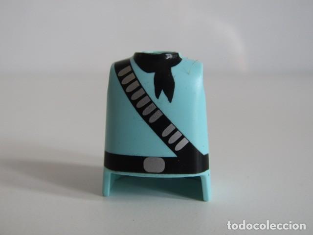 Playmobil: DIFICIL TORSO CUERPO ESPECIAL PARA VAQUERO BANDIDO OESTE CUSTOM PLAYMOBIL