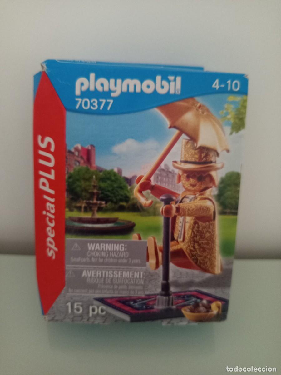Playmobil: ❇️ LOTE PLAYMOBIL ARTISTA CALLEJERO ESTATUA DE ORO SPECIAL PLUS 70377 SIN ABRIR ❇️