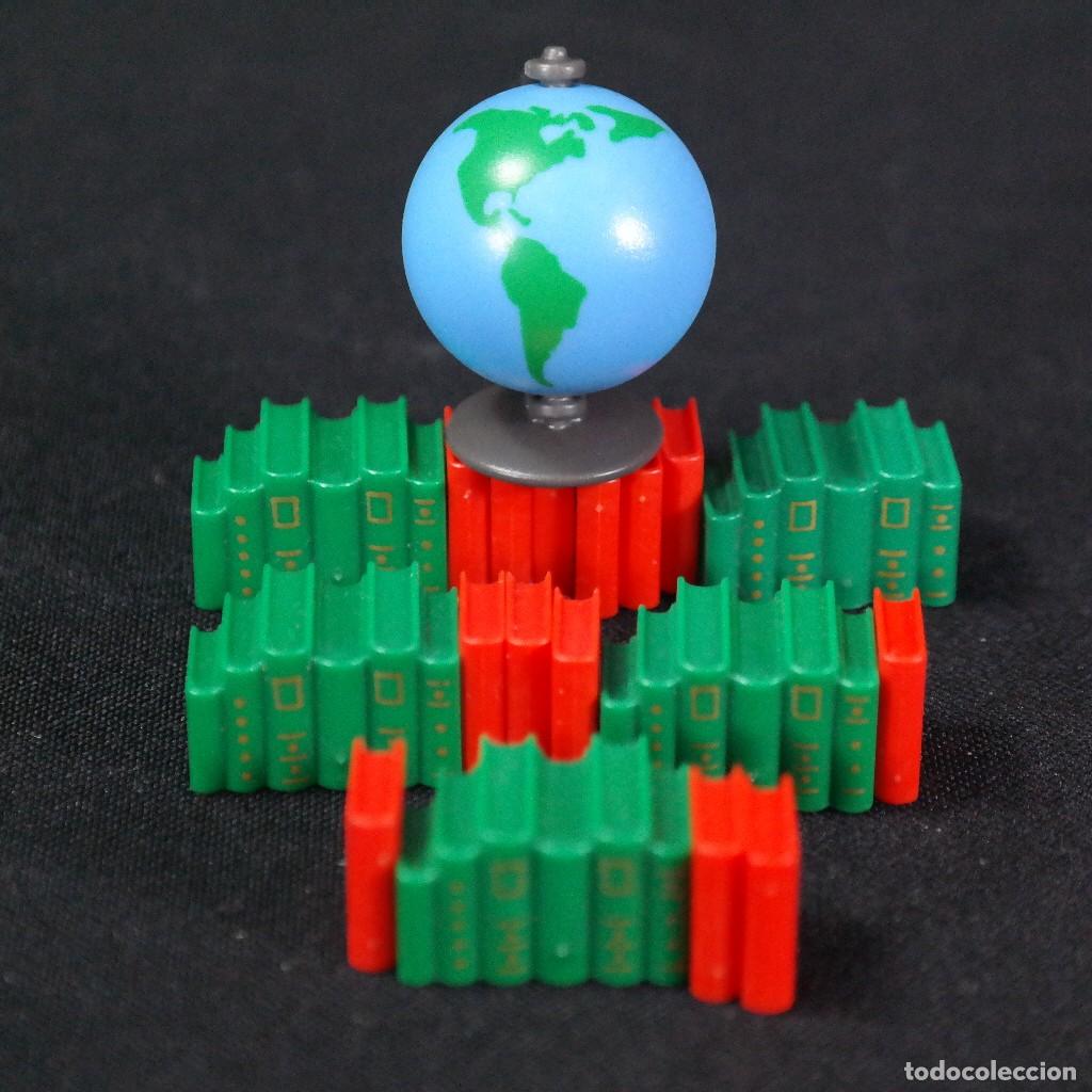 Playmobil: Playmobil libros con globo terraque☼