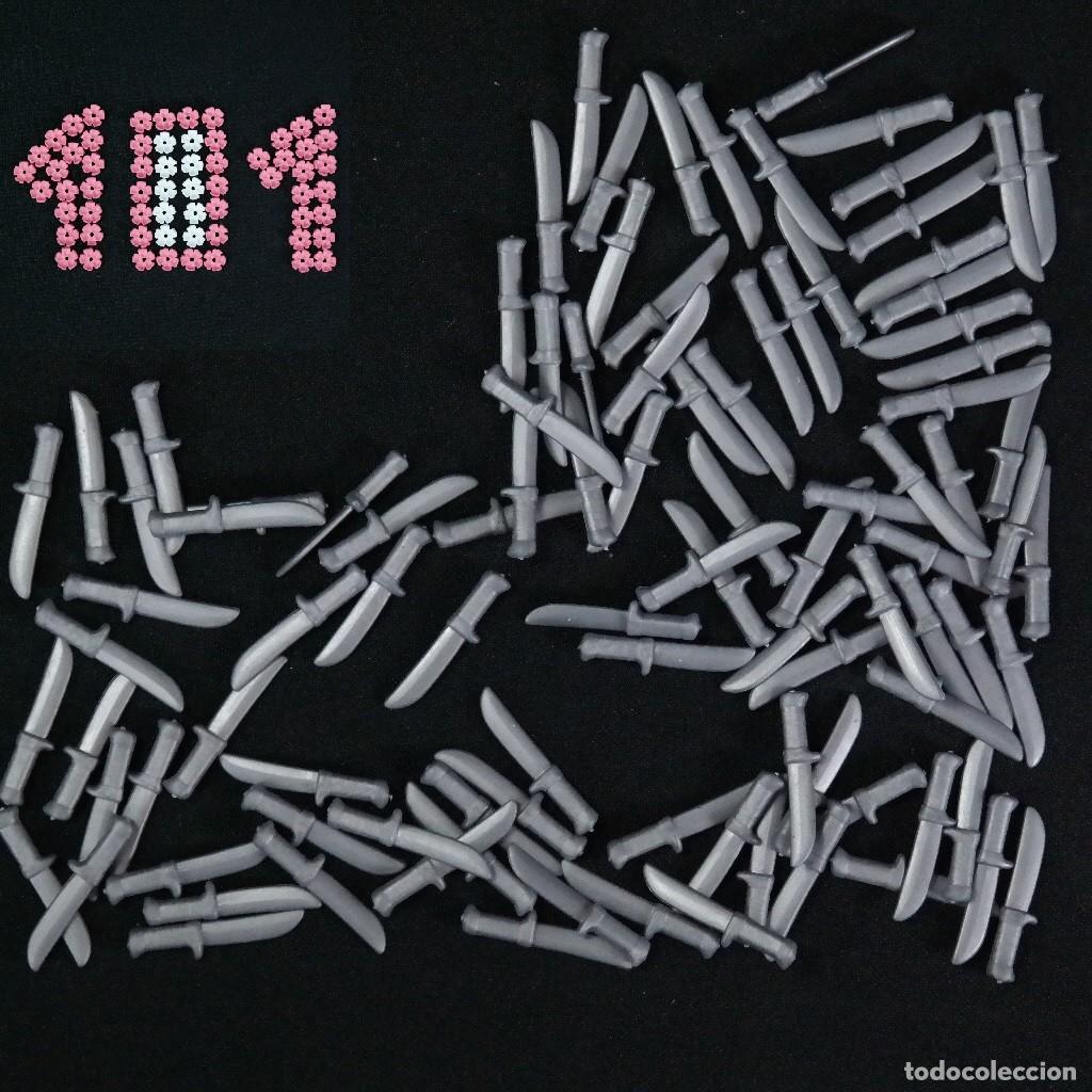 Playmobil: Playmobil 101 cuchillos grises ☼