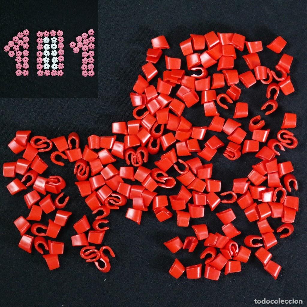 Playmobil: Playmobil 101 pares de pu&ntilde;os rojos con punta ☼