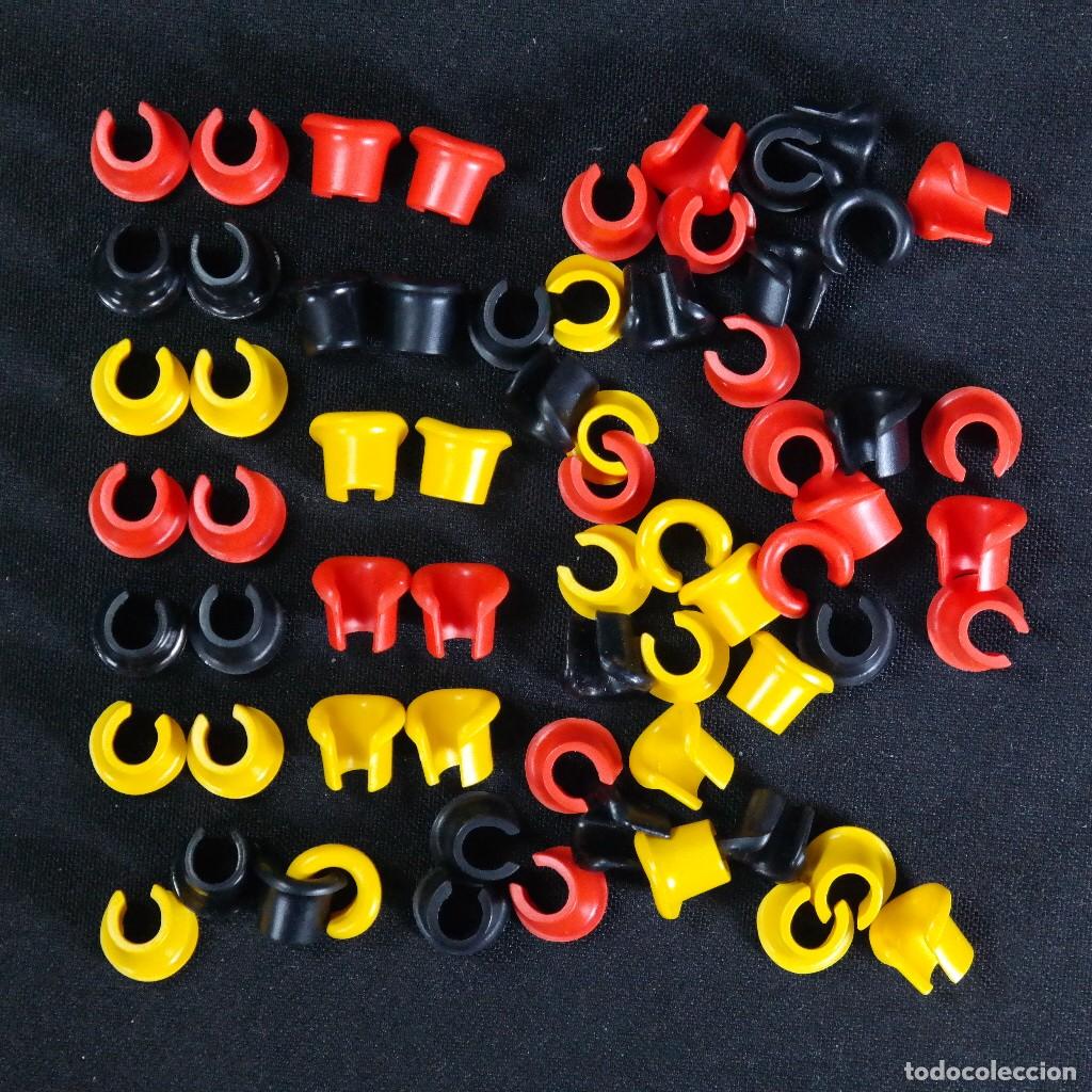 Playmobil: Playmobil tobilleras rojas amarillas y negras antiguas ☼