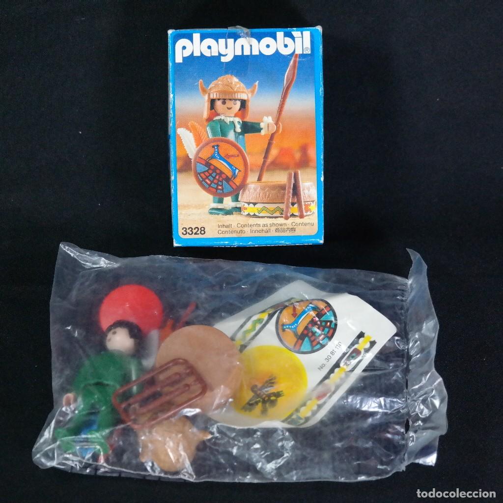 Playmobil: Playmobil indio 3328 Antex con caja☼