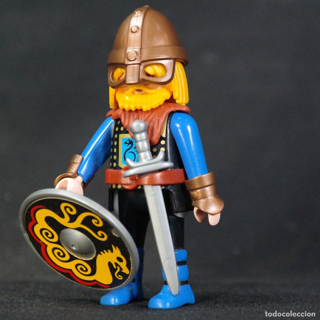 Playmobil: Playmobil vikingo con casco dorado ☼