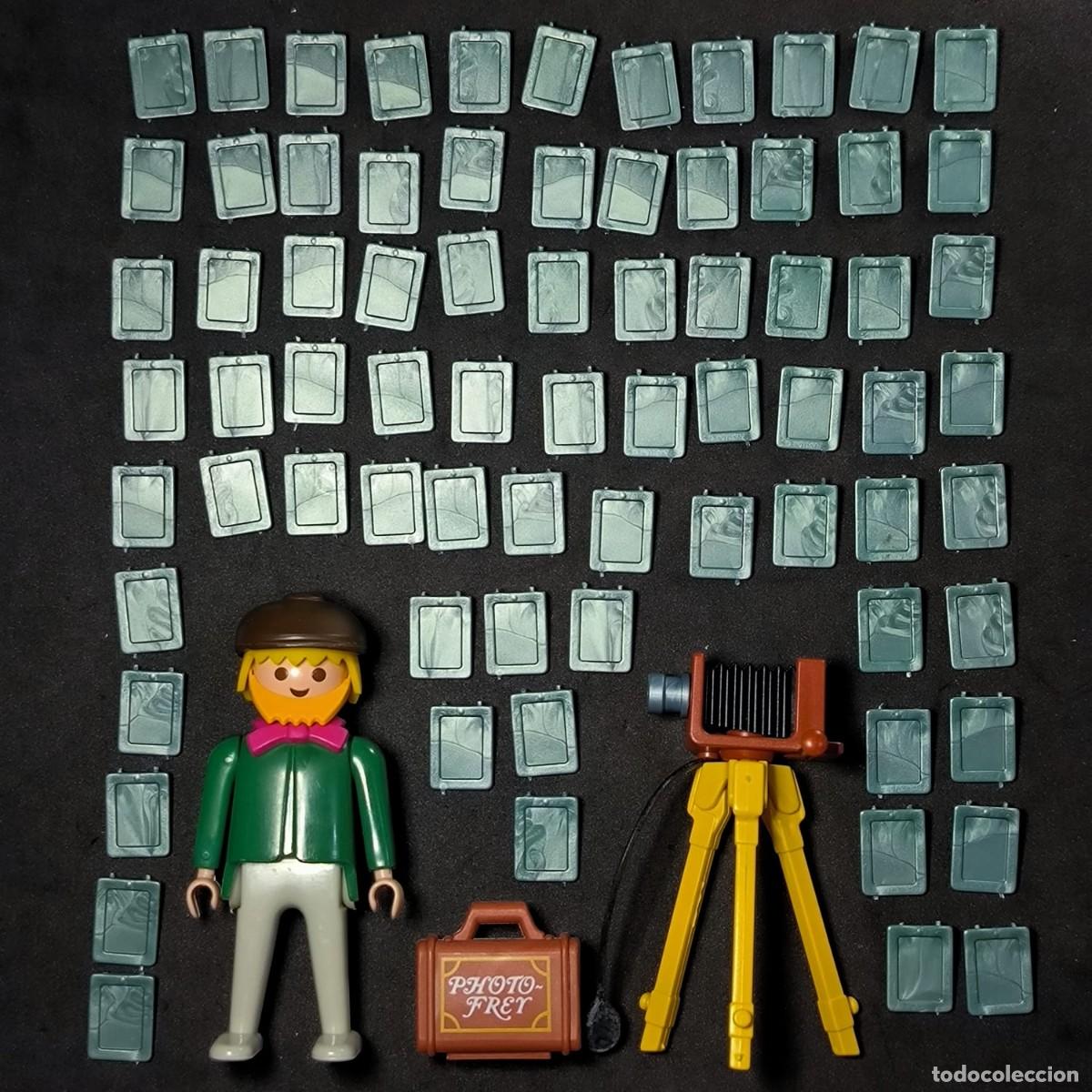Playmobil: Playmobil fotografo victoriano con muchaaas plaquetas ☼