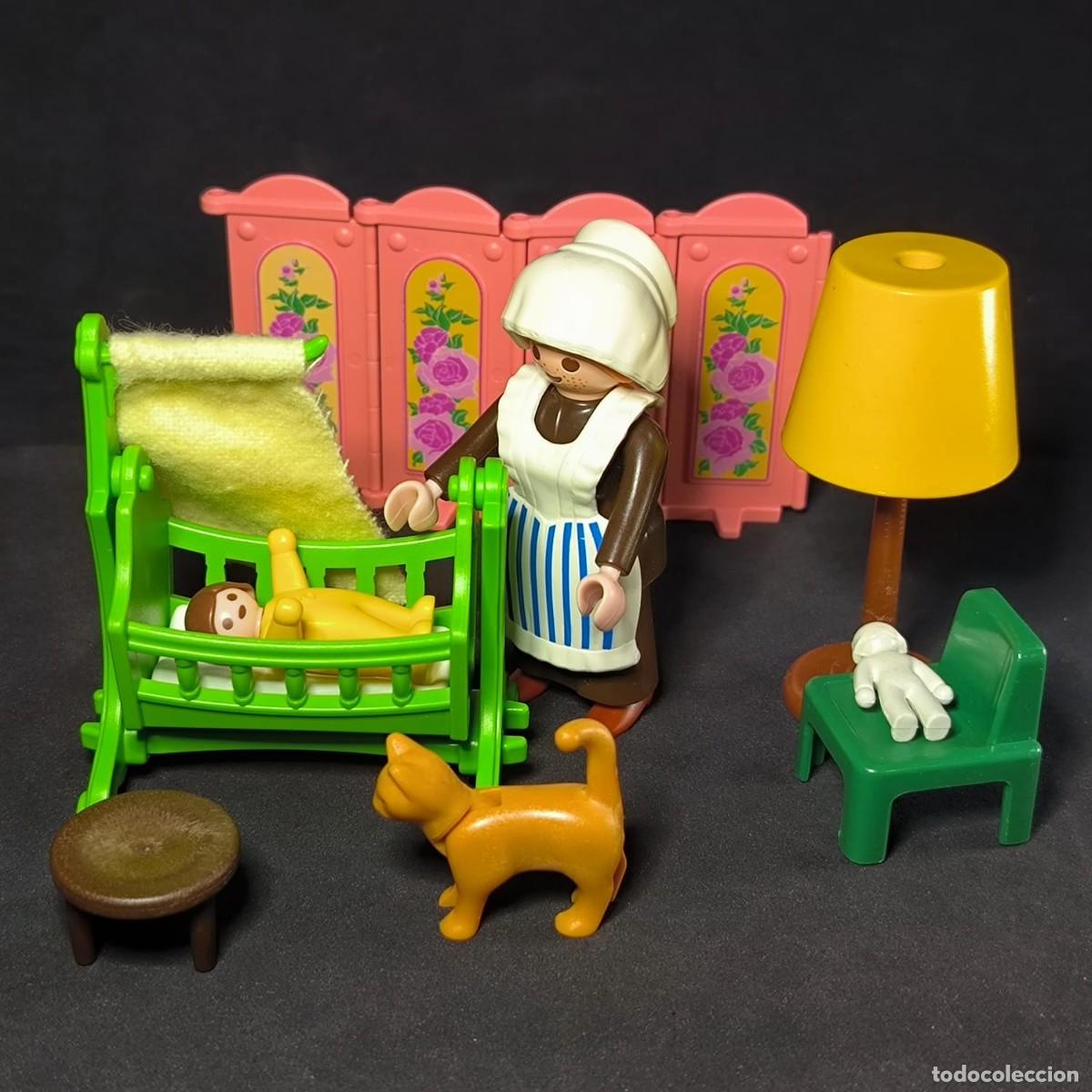 Playmobil: Playmobil ni&ntilde;era con bebe ☼