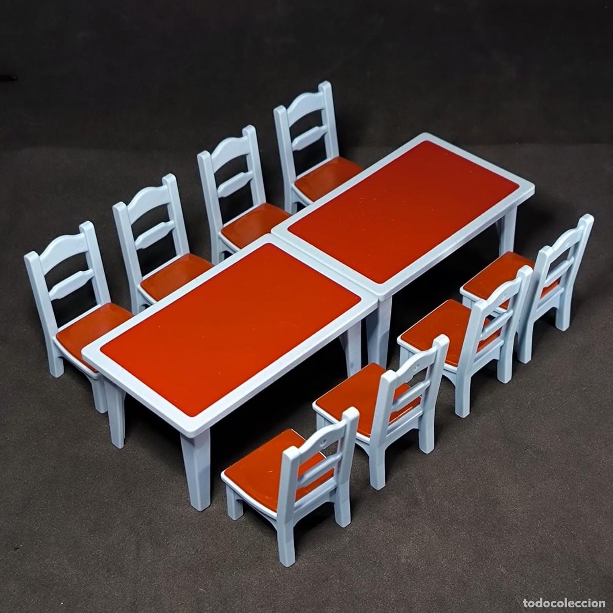Playmobil: Playmobil mesas con sillas ☼