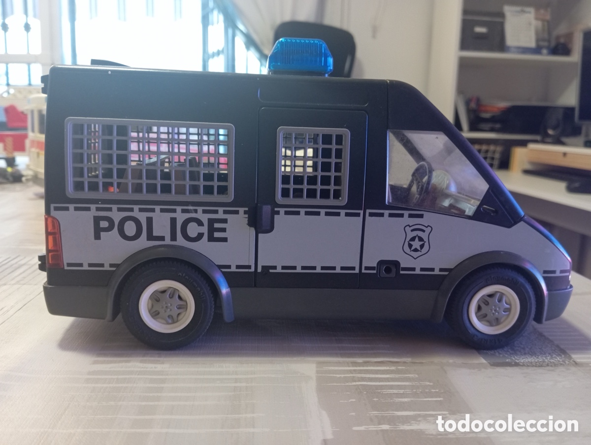 Playmobil: Furg&oacute;n polic&iacute;a playmobil
