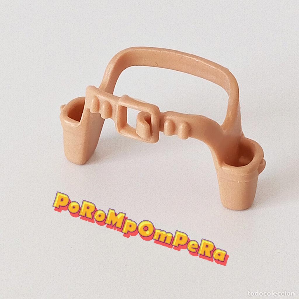 Playmobil: PLAYMOBIL cintur&oacute;n vaquero beige 3304 3381 5250? canana doble &eacute;poca oeste cartuchera pistola U2