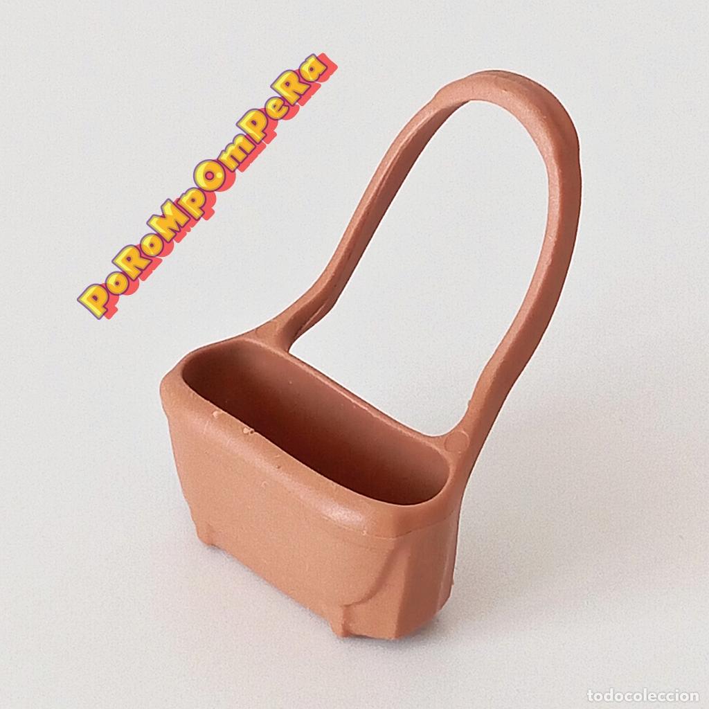 Playmobil: PLAYMOBIL bolso marr&oacute;n tipo bandolera bolsa zurr&oacute;n cartera cruzada U2
