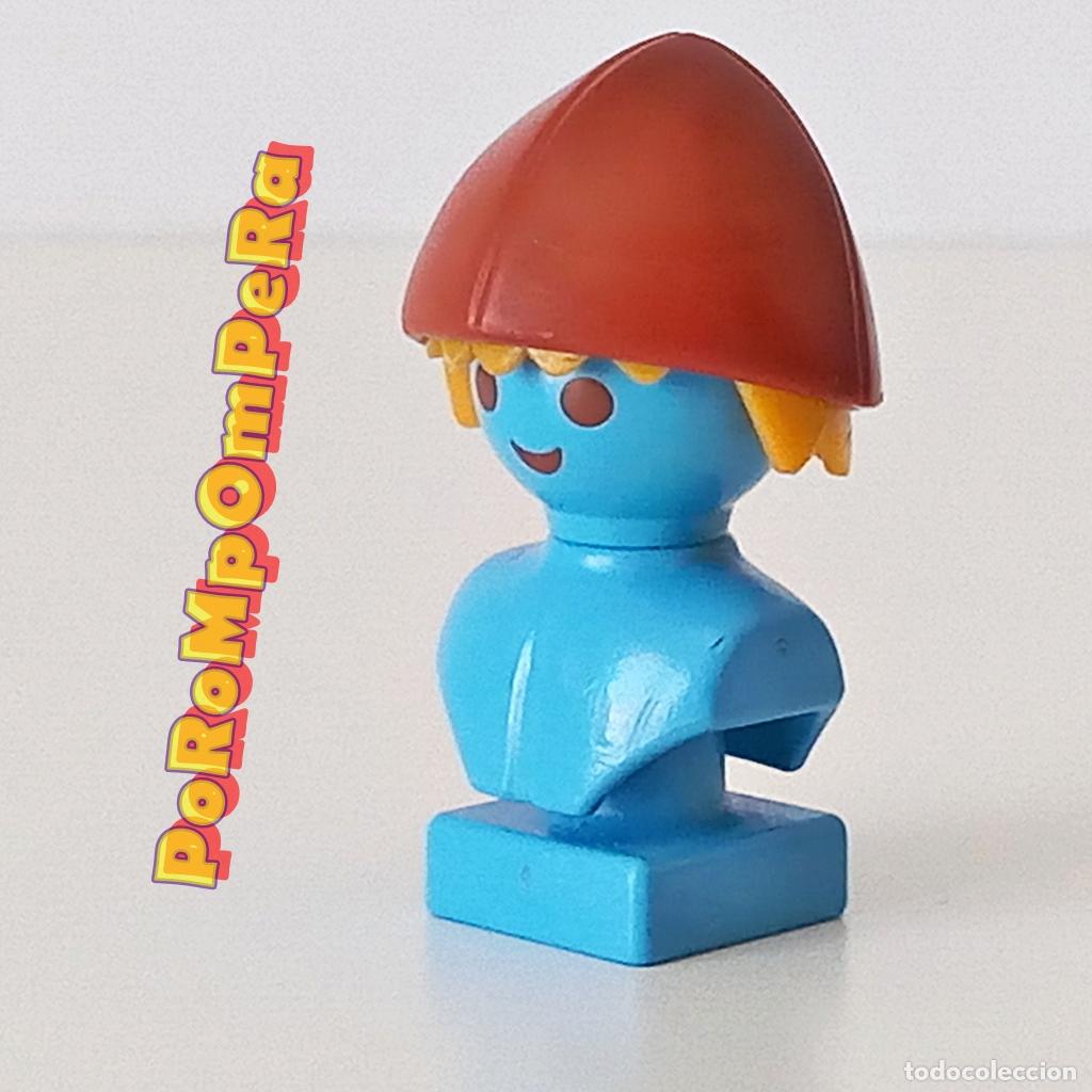 Playmobil: PLAYMOBIL gorro vikingo marr&oacute;n 3150 5003 5723 6005 sombrero puntas medieval U2