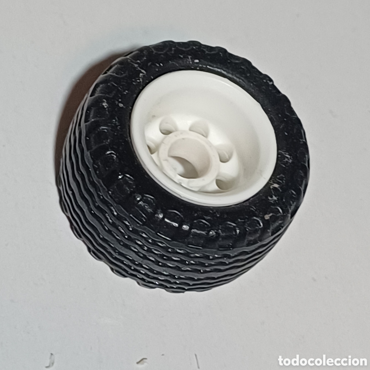 Playmobil: Pieza playmobil rueda coche jeep vehiculo 3 cm diam. X 1,8 ref. 3143