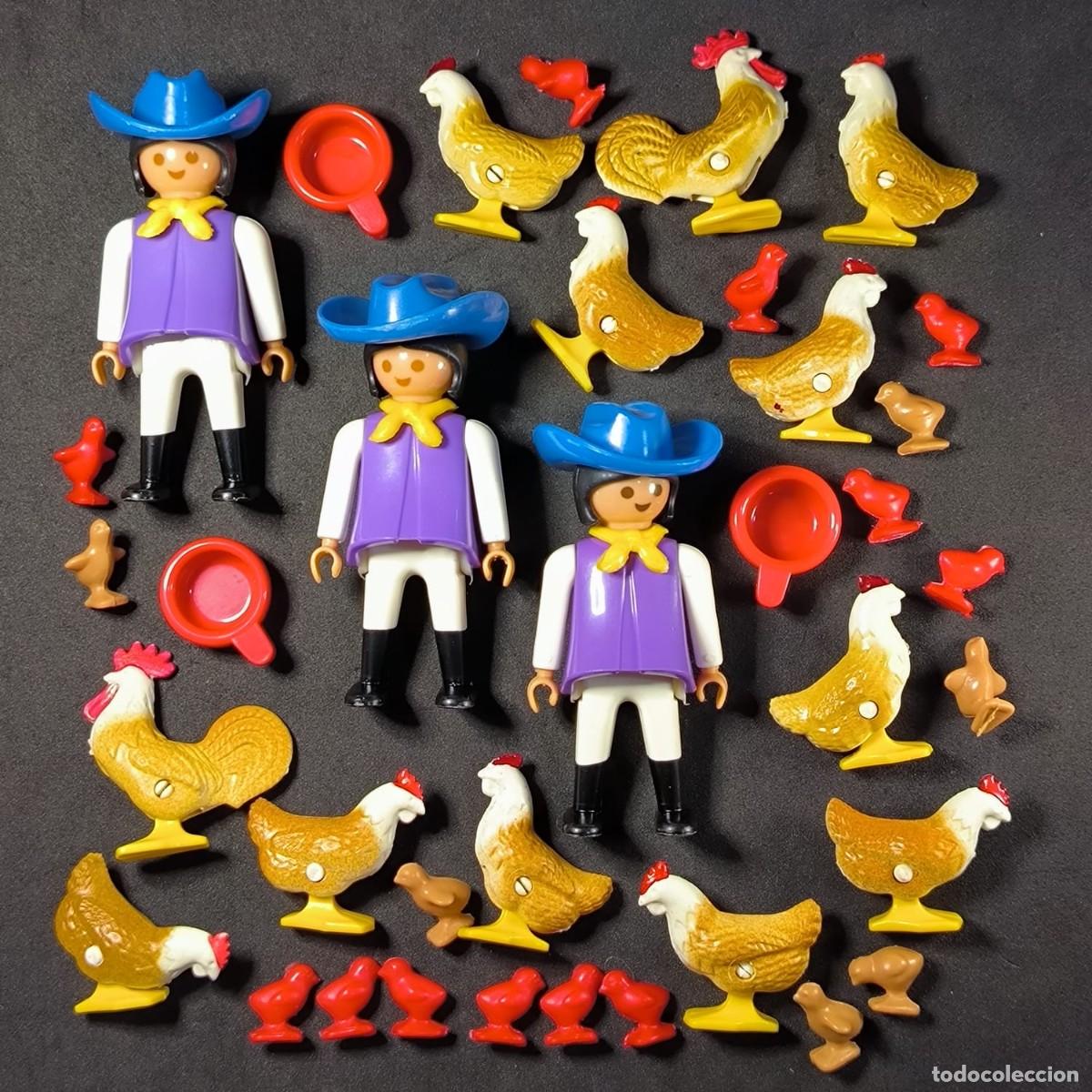 Playmobil: Playmobil figuras y gallinas Antex curiosidad ☼