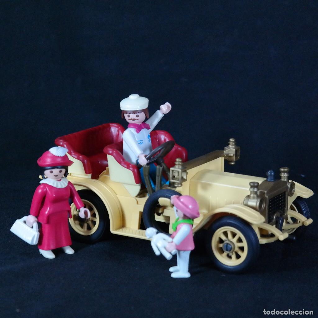 Playmobil: Playmobil auto coche victoriano usado con 3 figuras k ☼