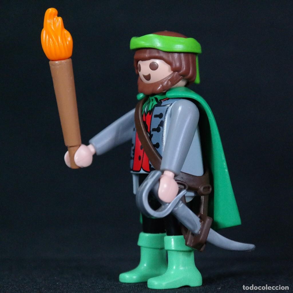 Playmobil: Playmobil pirata con antorcha☼