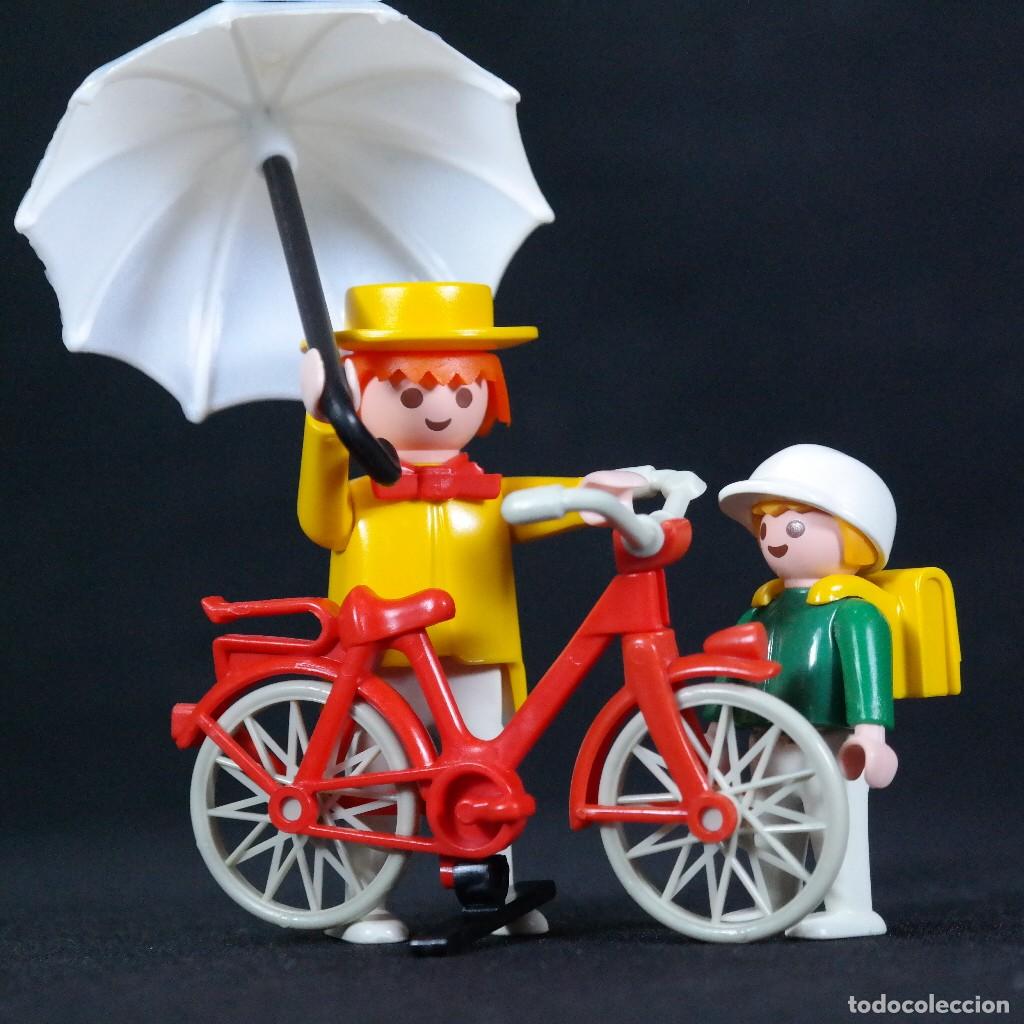 Playmobil: Playmobil figura con bicicleta ☼