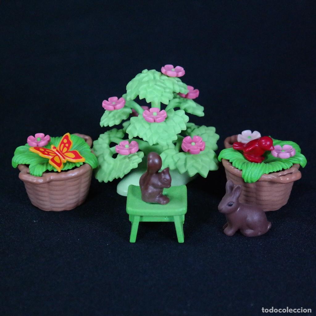 Playmobil: Playmobil flores con canasta k ☼