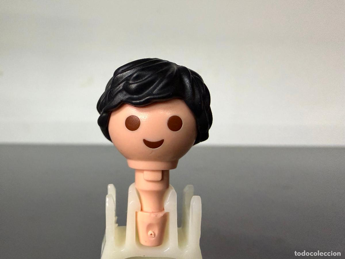 Playmobil: playmobil pelo peluca negra chico aseado guapo moderno-solo se vende pelo-
