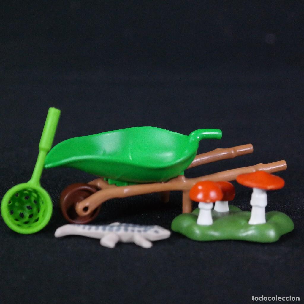 Playmobil: Playmobil carretilla de gnomo con hongos k ☼