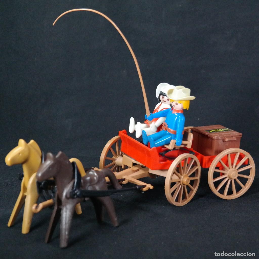 Playmobil: Playmobil carro de oeste con 2 figuras ☼