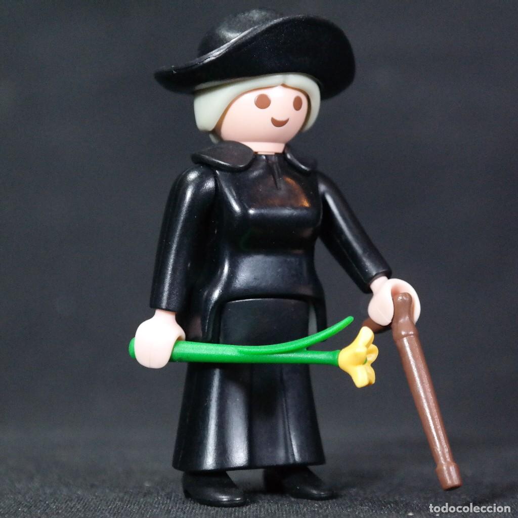 Playmobil: Playmobil abuela con baston k ☼