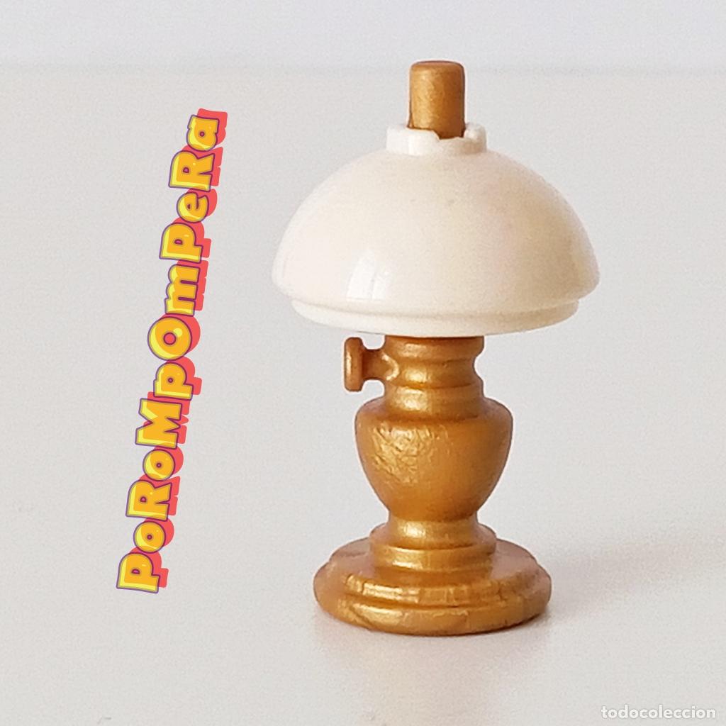 Playmobil: PLAYMOBIL l&aacute;mpara dorado oscuro tulipa similar 3786 3974 5319 5325 6222 ? dormitorio victorian U2