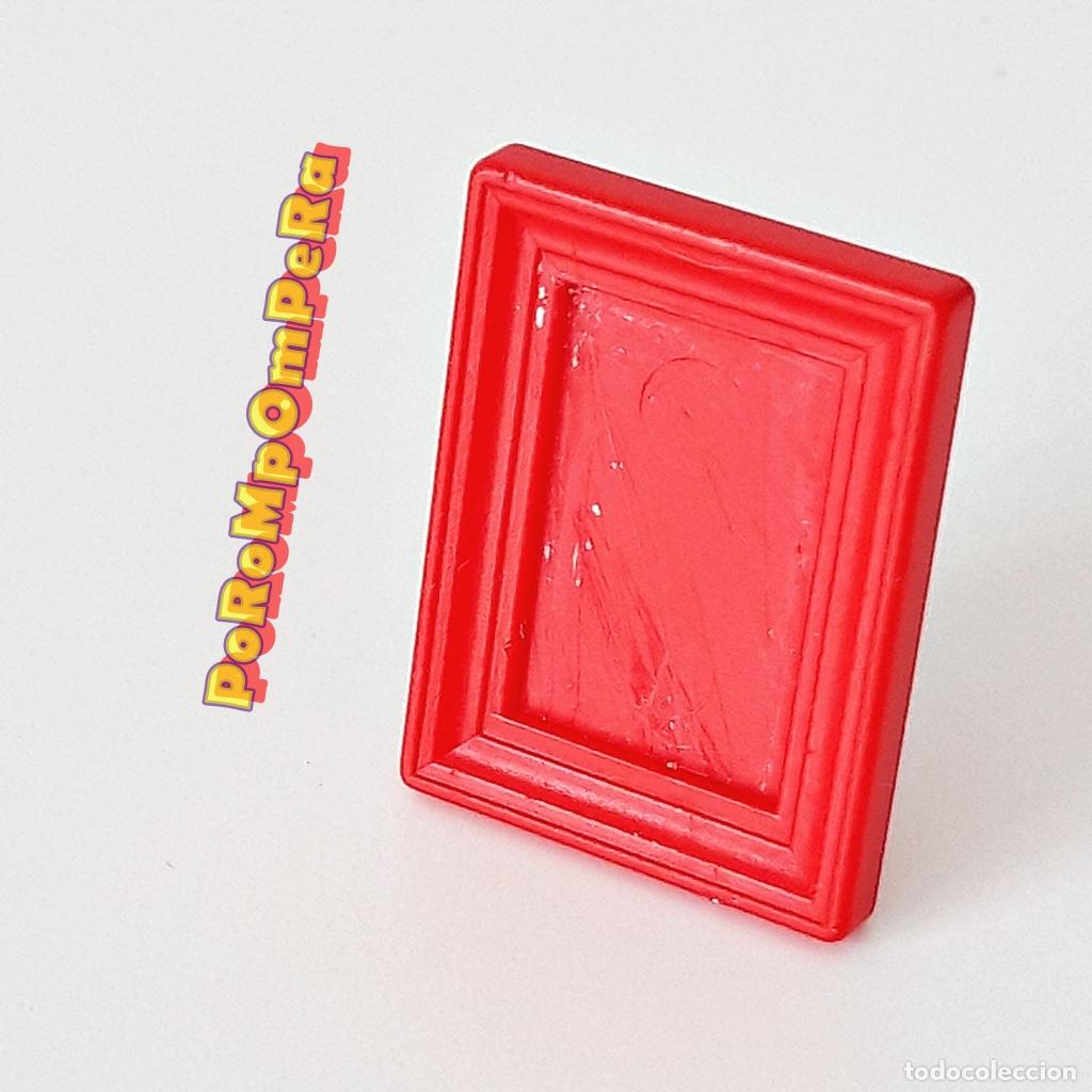 Playmobil: PLAYMOBIL marco rojo 3950 3967 4062 4150 4326 ? cuadro fotograf&iacute;a habitaci&oacute;n calendario adviento R5