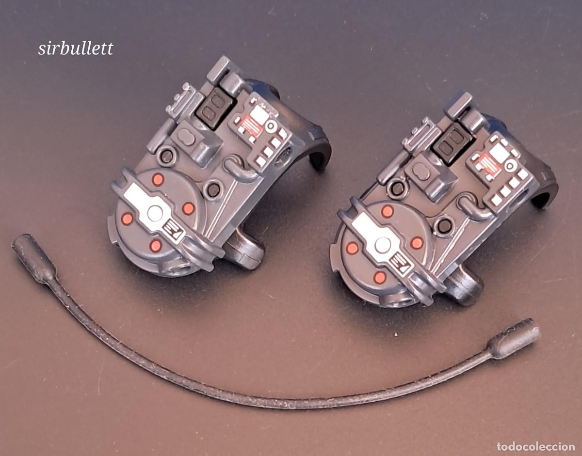 Playmobil: 2 Mochilas Equipos de Protones Ghostbusters Cazafantasmas Playmobil