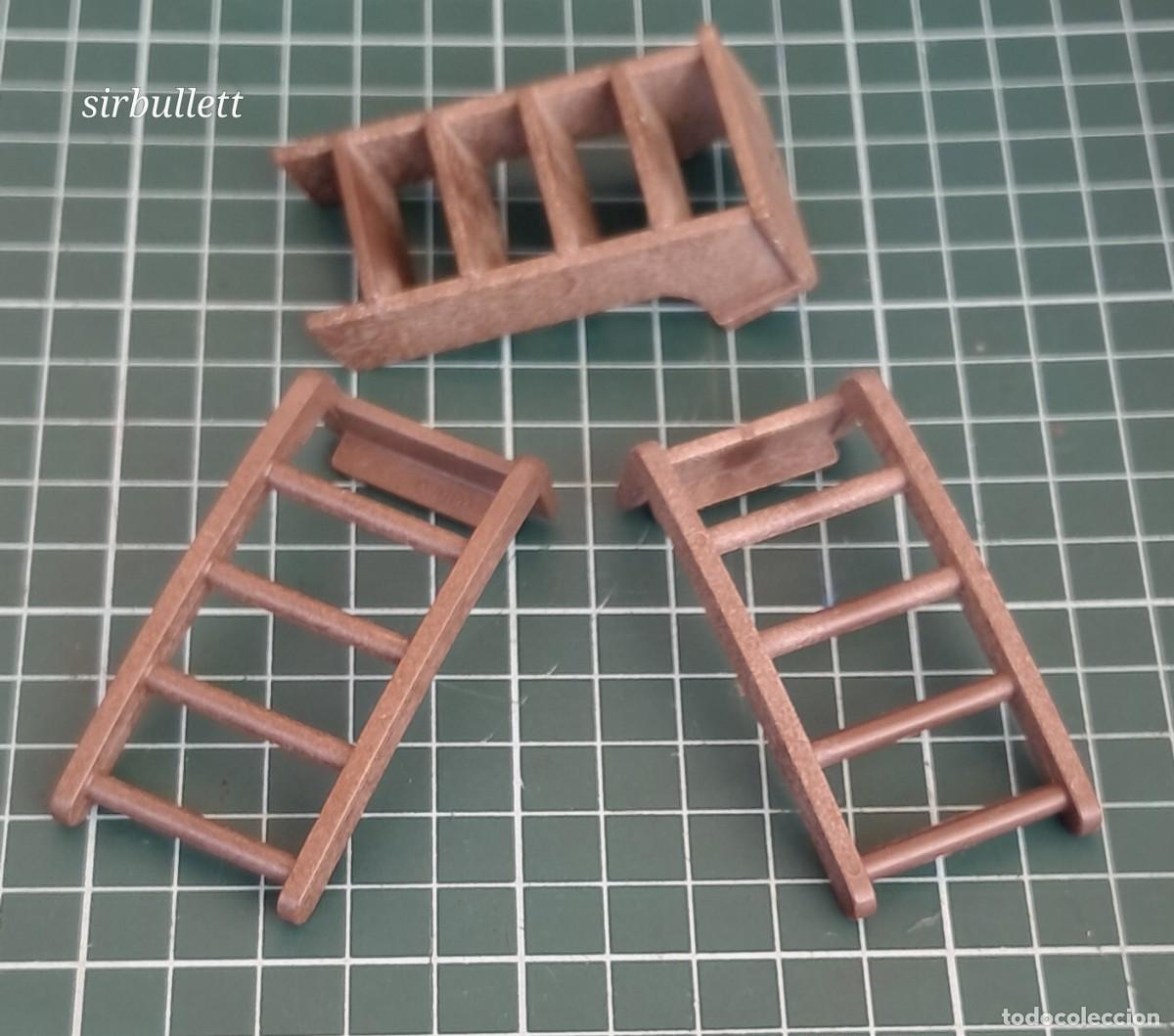Playmobil: 3 Escaleras de Cubierta Barco Pirata Playmobil 3550 / 3750 / 4424