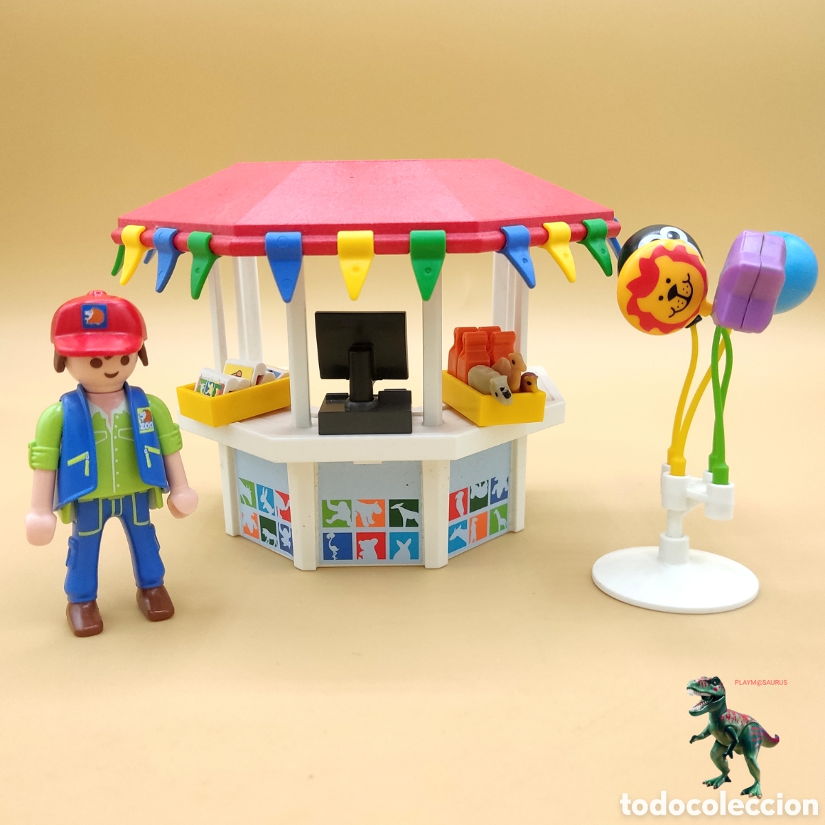 Playmobil: Playmobil bar tienda de souvenirs regalos zoo zoologico bar circo mercado ambulante feria