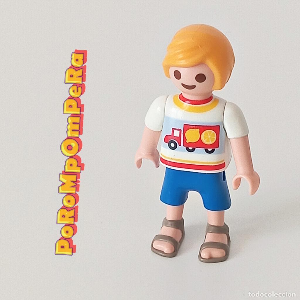 Playmobil: PLAYMOBIL figura ni&ntilde;o 4764 70422 CUSTOM/COMPLETAR infantil FA