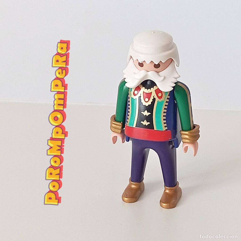 Playmobil: PLAYMOBIL figura rey medieval 4165 CUSTOM/COMPLETAR FL