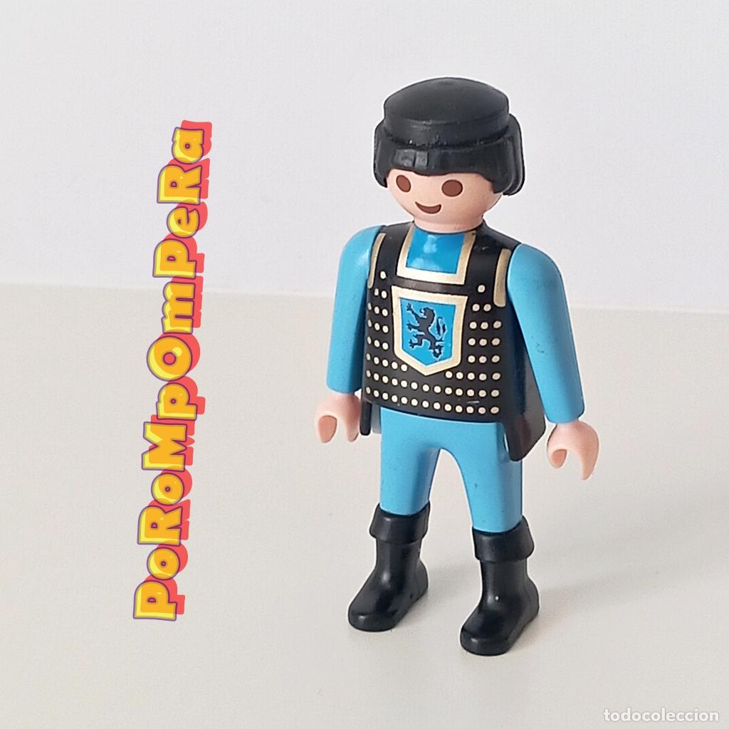 Playmobil: PLAYMOBIL figura caballero medieval 4505 CUSTOM/COMPLETAR special pr&iacute;ncipe orden del le&oacute;n FL