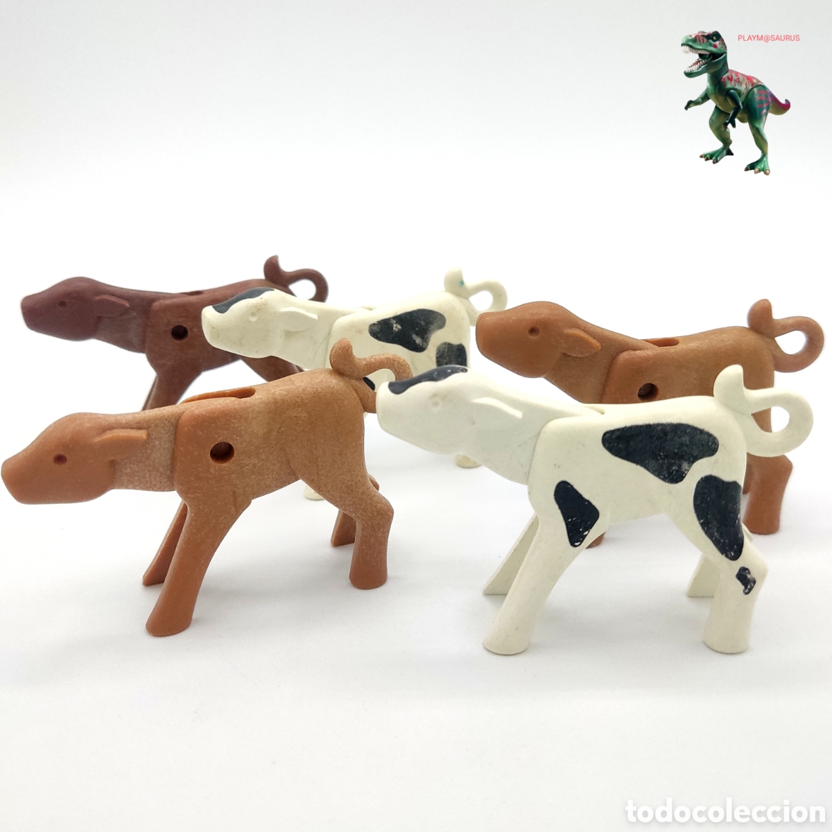 Playmobil: Playmobil lote ternero animal de granja cria de vaca rancho 3716 7042 3275 3484 3499 3503 3566 3556