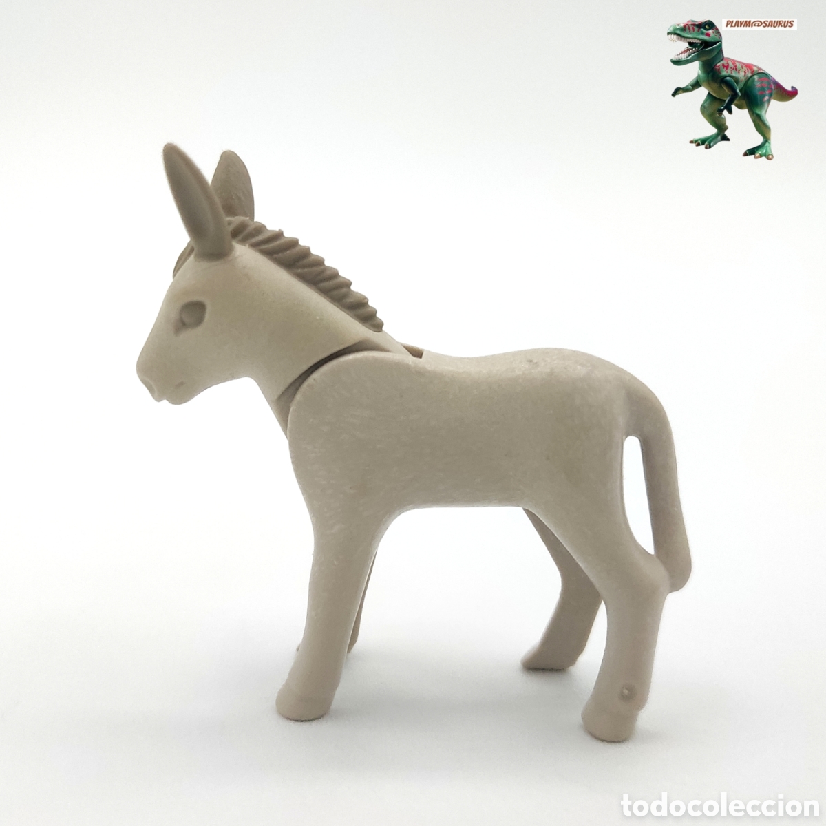 Playmobil: Playmobil cria de burro asno burrito peque&ntilde;o granja portal de belen establo 4159 4187 4344 4740