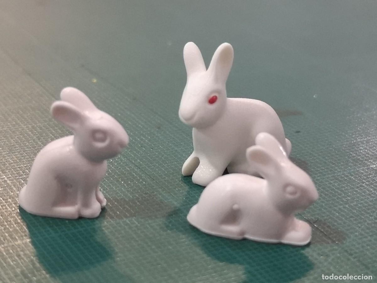 Playmobil: Playmobil conejos blancos granja animales bosque Belen Bel