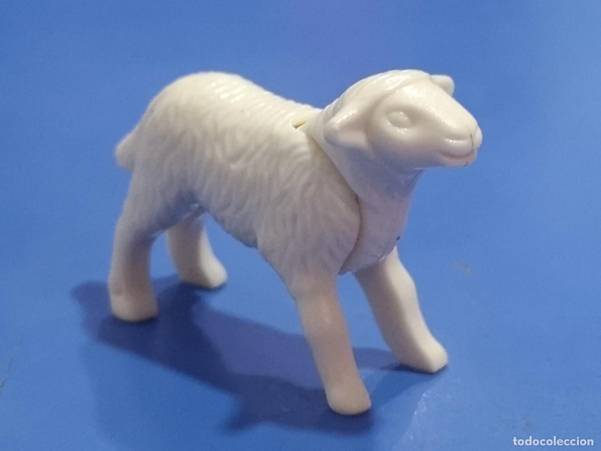 Playmobil: Playmobil cirdero blanco cria animal oveja granja belen pastor Bel