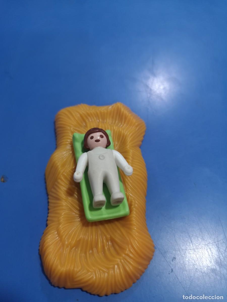 Playmobil: Playmobil beb&egrave; cama belen pesebre Jes&uacute;s establo Bel