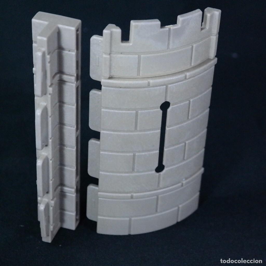 Playmobil: Playmobil pared con conector torre circular steck ☼