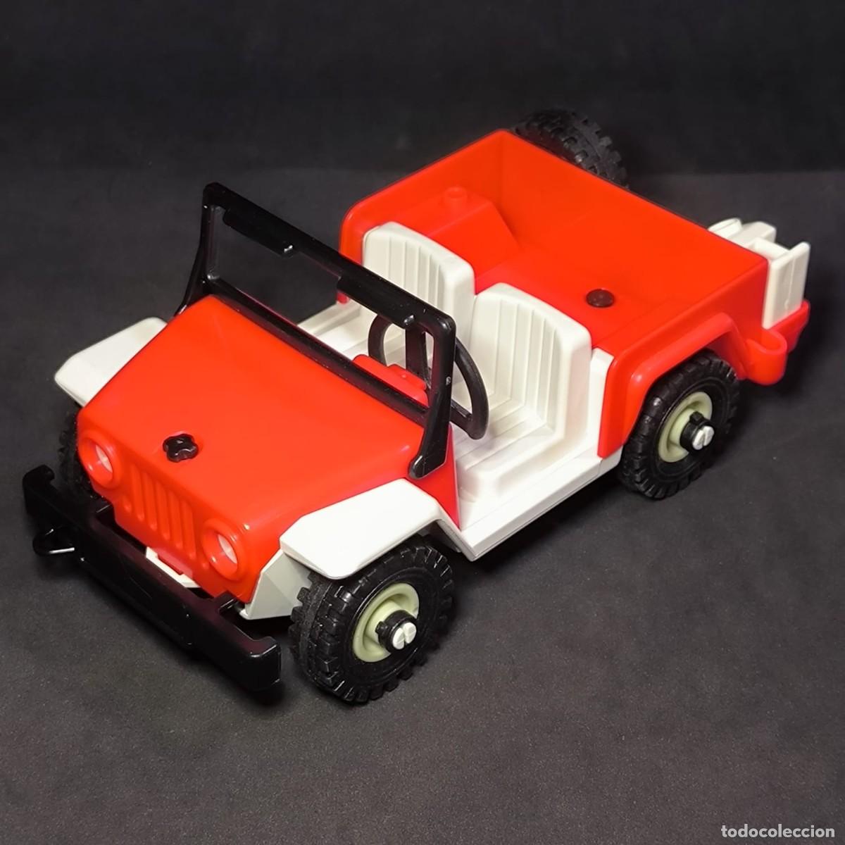 Playmobil: Playmobil jeep rojo ☼